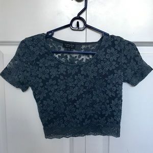 Lace Topshop Crop Top